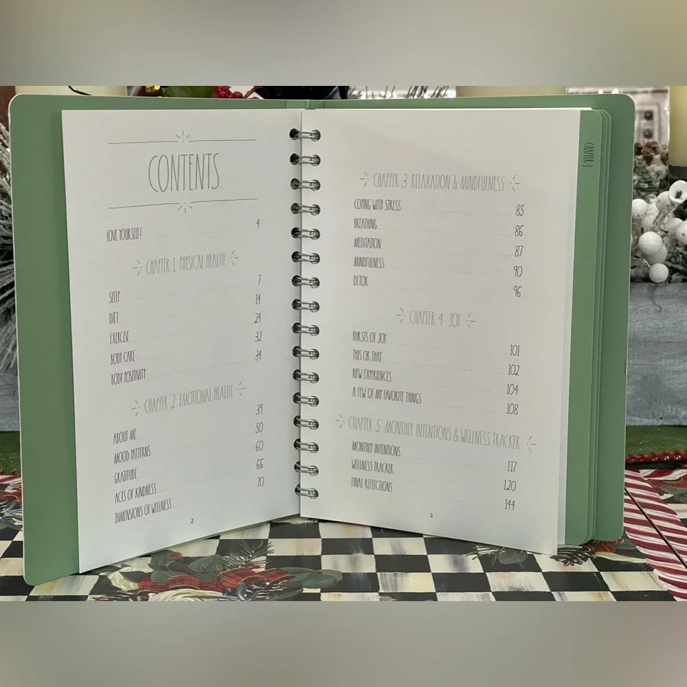 🌺 Brand NEW w/Tag Rae Dunn SELF-CARE JOURNAL - 144 Page Guided Journal 🌺 - Picture 5 of 15